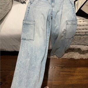 American Eagle Outfitters Light Blue Boot Cut Jeans